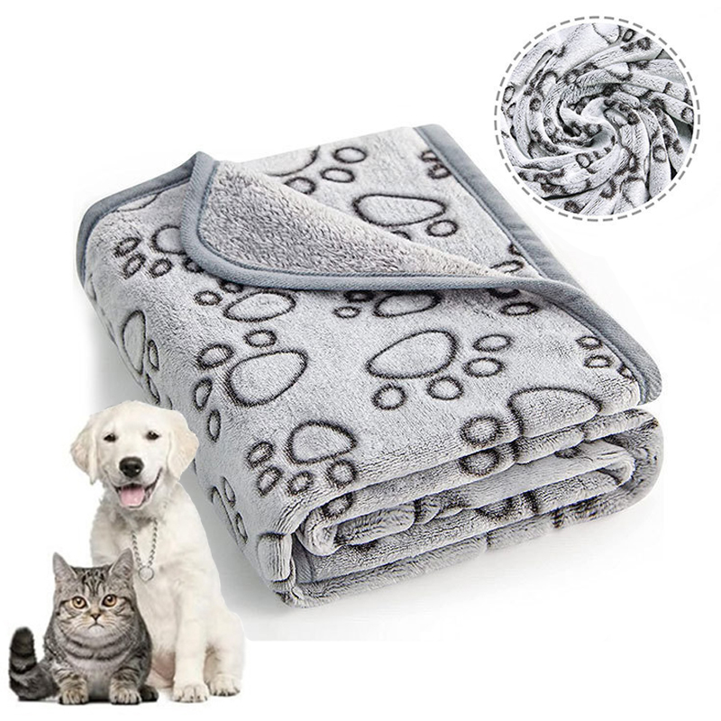 Pet Supplies For Dogs - Yumuşak Tüylü Evcil Hayvan Battaniyesi Sevimli