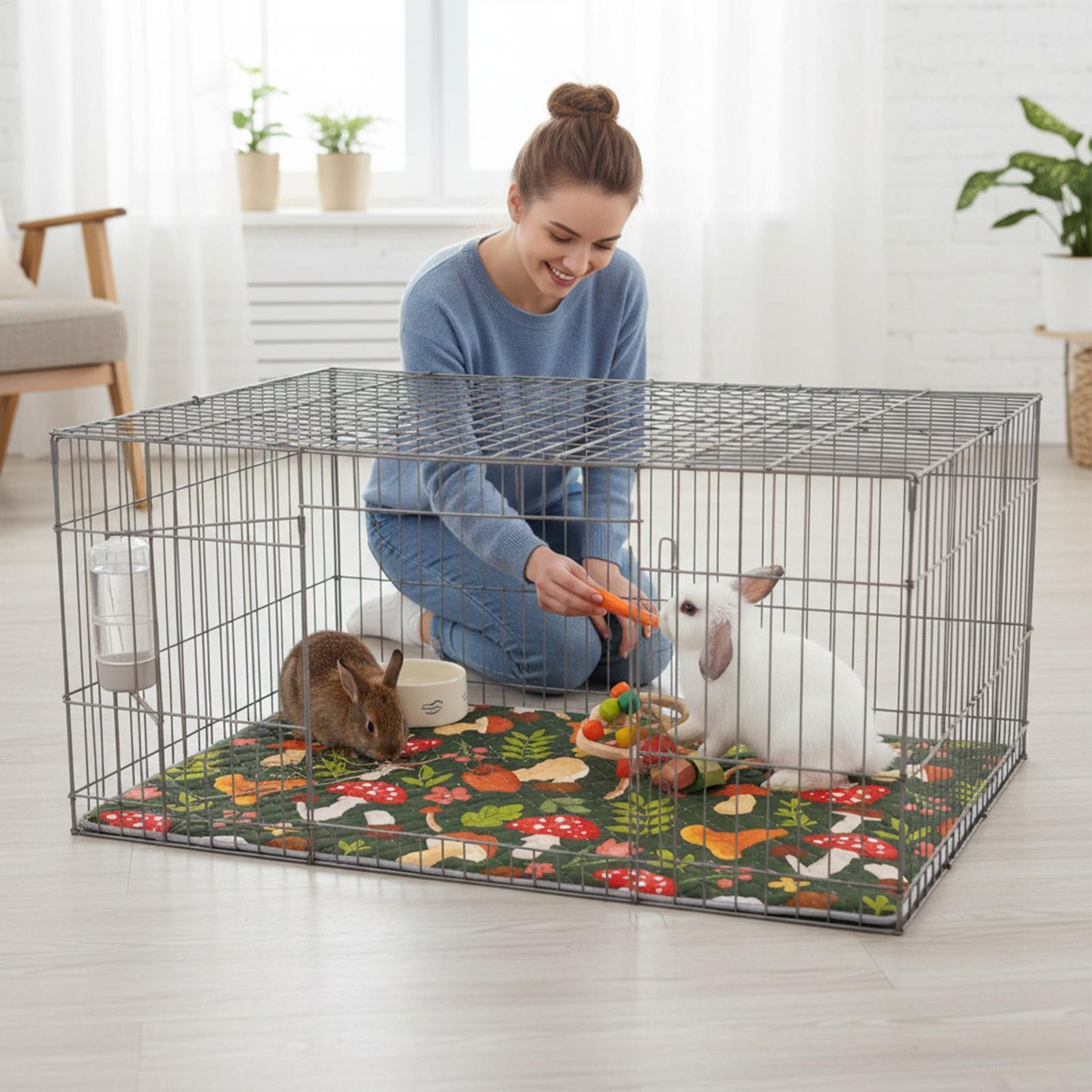 Hedgehog Bedding Liner - Küçük Hayvanlar İçin Kafes Astarı Yıkanabilir
