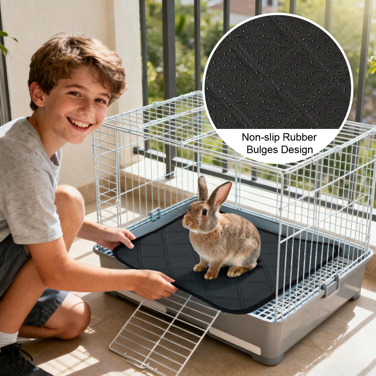 Hedgehog Bedding Liner - Tavşan Kafesi Astarı 4 Parça Emici