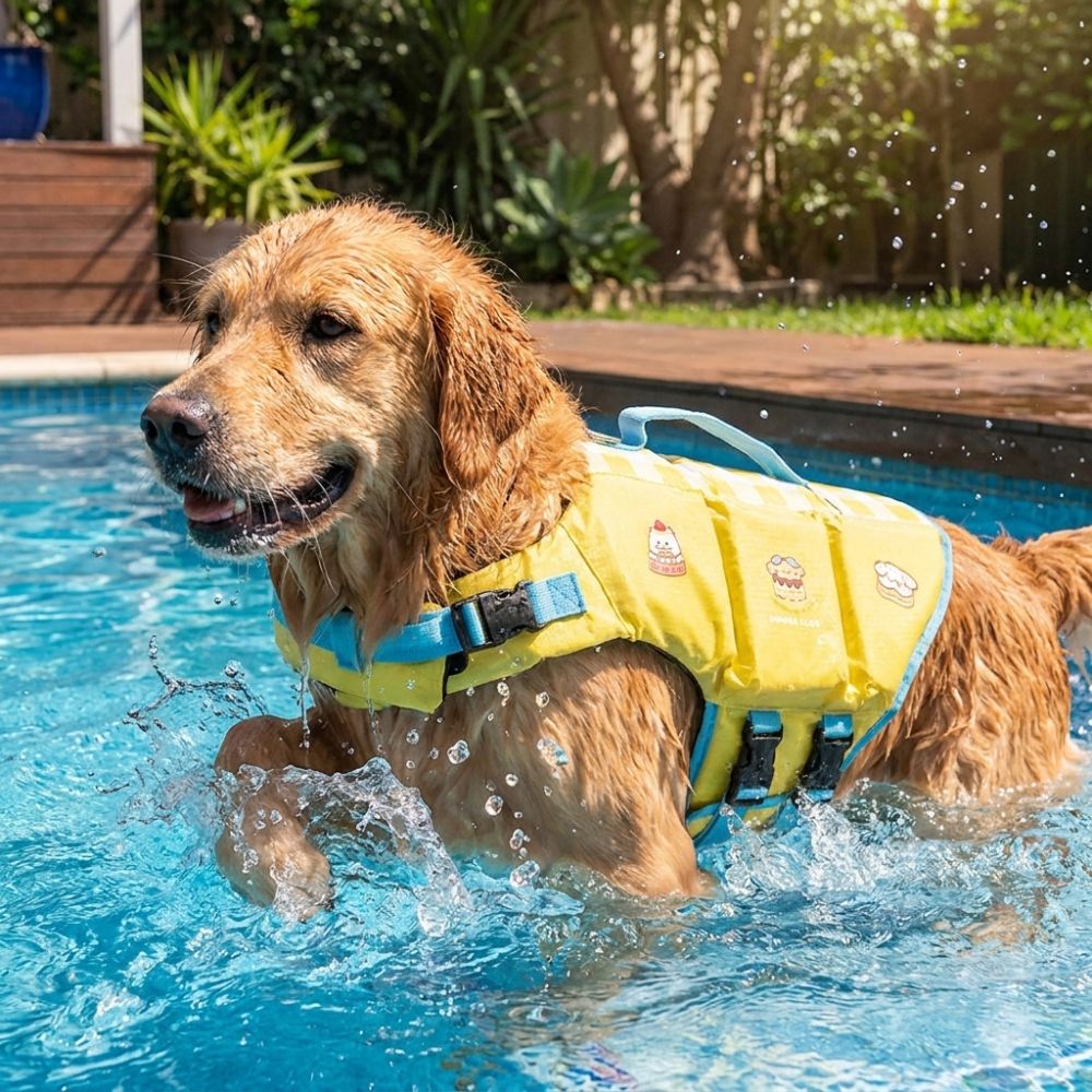 Dog Life Jacket - Su geçirmez Köpek Can Yeleği Ayarlanabilir