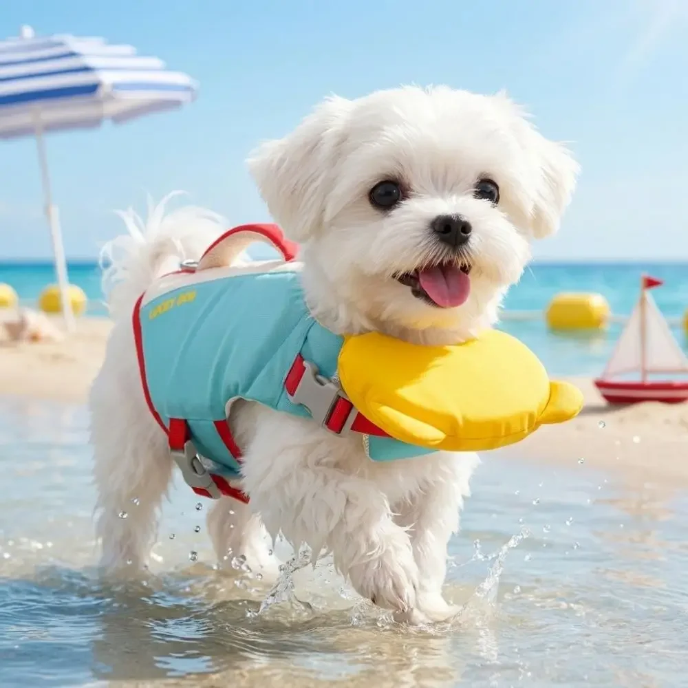 Dog Life Jacket - Güçlü Yüzdürme Özellikli Köpek Can Yeleği